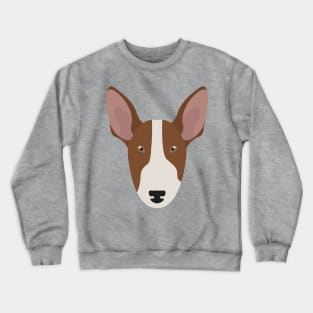 Bull Terrier Face Crewneck Sweatshirt